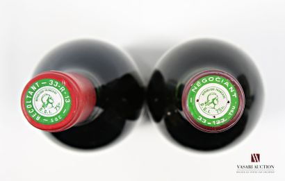 Lot de 2 bouteilles comprenant :		
1 bouteille	Château...