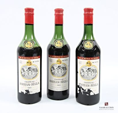 3 bottles Château RAUSAN SÉGLA Margaux GCC...