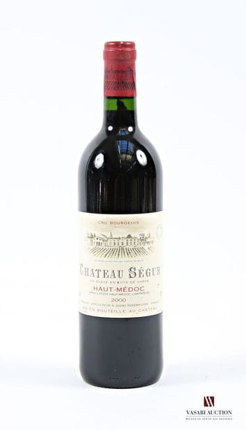 1 bottle Château SEGUR Haut-Médoc CB 2000
...