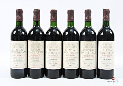 6 Blles Château HANTEILLAN Haut-Médoc CB...