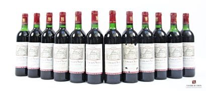 12 Blles Château OLIVIER Graves GCC 1986
...