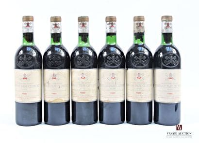 6 Blles Château PAPE CLÉMENT Graves GCC 1980
...