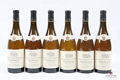 6 bottles CHABLIS 1er Cru Côte de Jouan,...