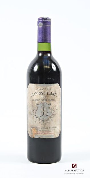 1 bottle Château LA CONSEILLANTE Pomerol...
