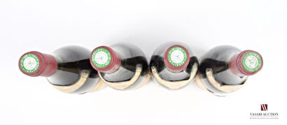 4 bottles BOURGOGNE, labeled Roger Prunier...