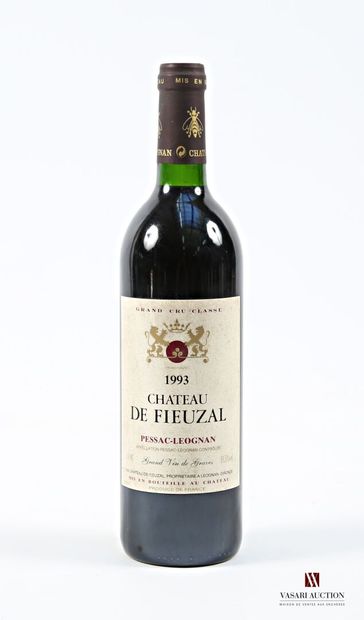 1 bottle Château de FIEUZAL Pessac-Léognan...