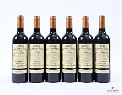 6 bottles Château BALESTARD LA TONNELLE St....