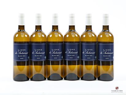 6 bottles LIONS de SUDUIRAUT Dry White Bordeaux...