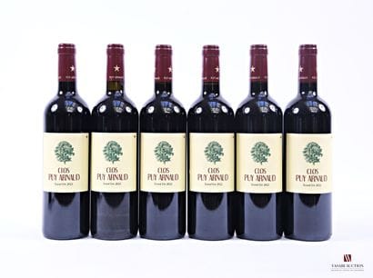 6 bottles CLOS PUY ARNAUD Castillon-Côtes...