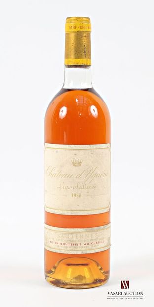 1 bottle Château D'YQUEM 1er Cru Sup Sauternes...