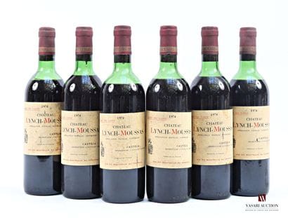 6 Blles Château LYNCH-MOUSSAS Pauillac GCC...