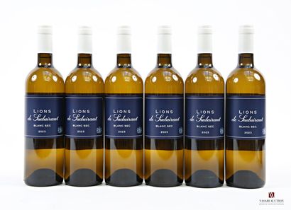 6 bottles LIONS de SUDUIRAUT Dry White Bordeaux...