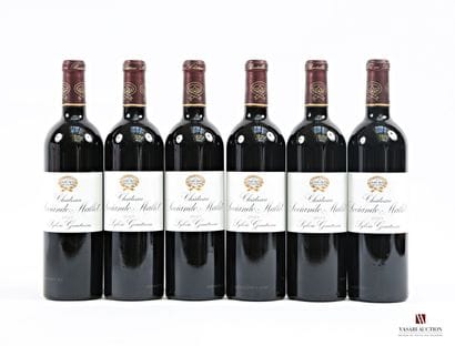 6 bottles Château SOCIANDO-MALLET Haut-Médoc...