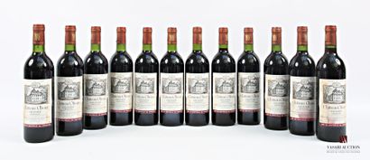12 Blles Château OLIVIER Graves GCC 1983
...