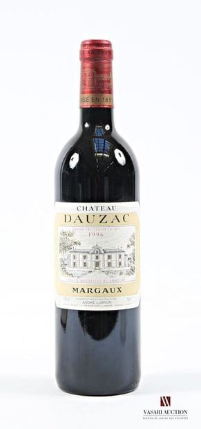 1 bottle Château DAUZAC Margaux GCC 1996
...
