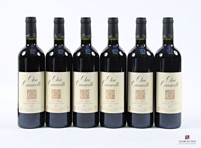 6 bottles CORSE FIGARI Clos Canarelli 2022
...