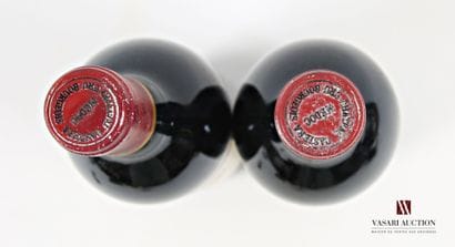 2 Blles Château CASTÉRA Médoc CB 1989
 Labels...