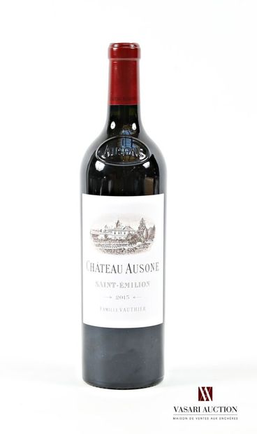 1 bottle of AUSONE St. Émilion 1er GCC 2015
Impeccable...