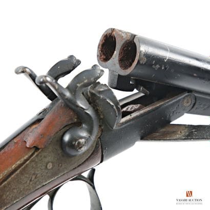 Fusil de chasse à broche calibre 16, canons...