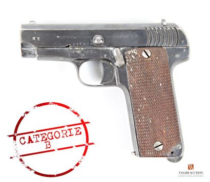 ATTENTION ARMES DE CATEGORIE B - Arme soumise...