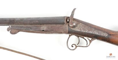 Fusil de chasse stéphanois calibre 16, percussion...