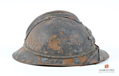 Casque Adrian modèle 1916, attribut frontal...