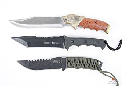 Fort poignard Schrade Extreme Survival, lame...