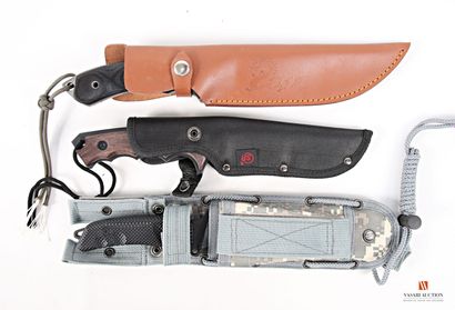 Fort poignard Schrade Extreme Survival, lame...