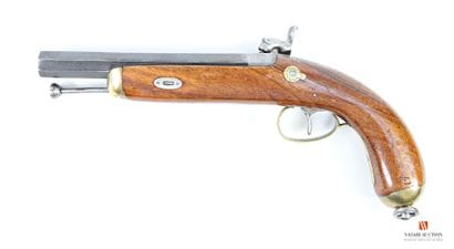 Fort pistolet à percussion calibre 12 à la...