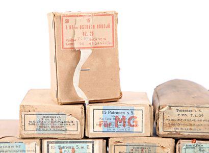 Munitions de catégorie C : 600 cartouches...