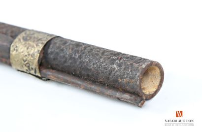 Moukala, platine à silex, crosse agrémenté...