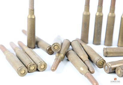 Munitions de catégorie C : 15 cartouches...