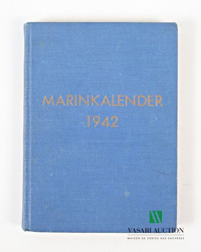 [FLOTTE MILITAIRE]
Marinkalender 1942 Argang...