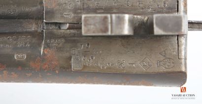 Fusil artisanal belge calibre 12-70, canons...