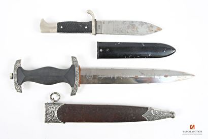 Couteau de camps, lame aiguisée de 130 mm,...