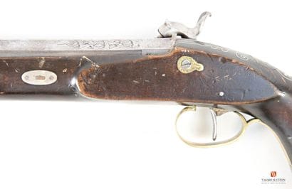 Fort pistolet à percussion calibre 12 à la...