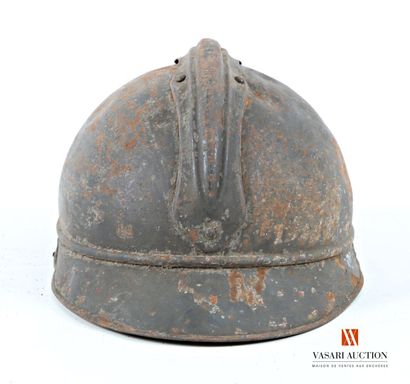Casque Adrian modèle 1916, attribut frontal...