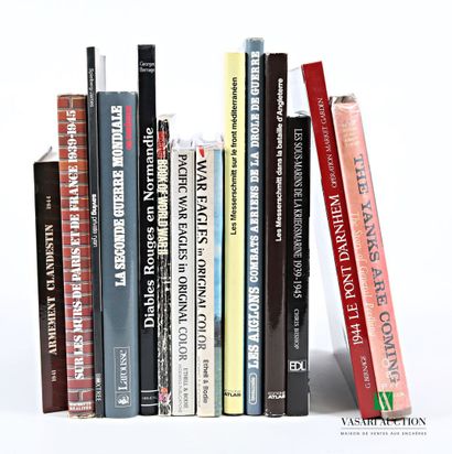 [AVIATION]
Lot comprenant 13 volumes : 
ETHELL...