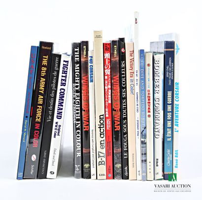 [AVIATION]
Lot comprenant 18 volumes : 
MENARD...