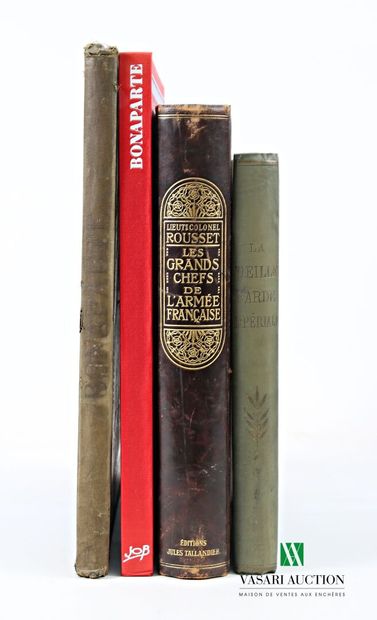 [NAPOLEON & EMPIRE]
Lot comprenant 4 volumes...