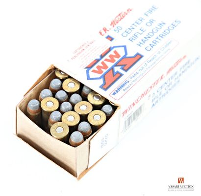 Munitions de catégorie C : 100 cartouches...
