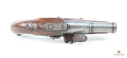 Paire de pistolets de carrosse, platine à...