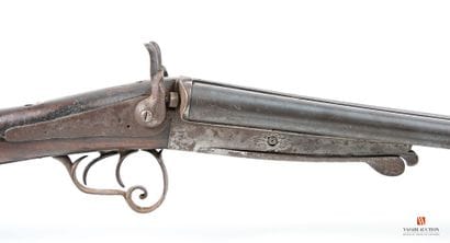 Fusil de chasse stéphanois calibre 16, percussion...