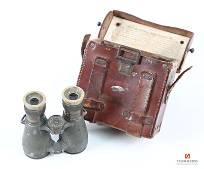 Paire de jumelle allemande modèle 1908, bien...
