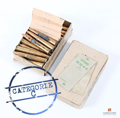 Munitions de catégorie C : boite de parachutage...