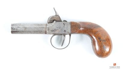 Pistolet de poche à coffre, canon octogonal,...