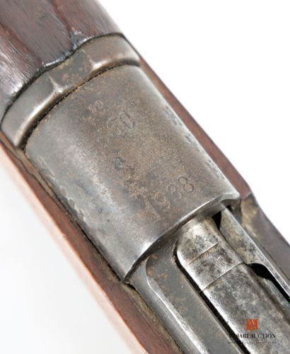 Fusil Mauser 98 k calibre 8x57 IS, canon...
