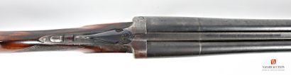 Fusil de chasse liégeois calibre 16/70, canons...
