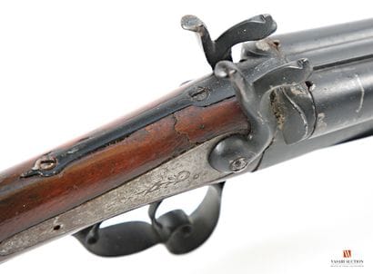 Fusil de chasse à broche calibre 16, canons...