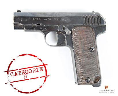 ATTENTION ARMES DE CATEGORIE B - Arme soumise...